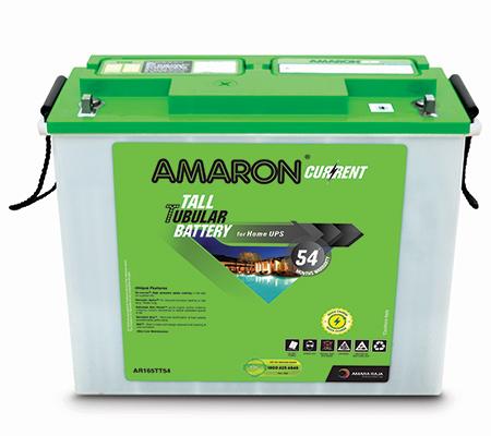 Amaron Current AR165TT54 Tall Tubular Inverter Battery