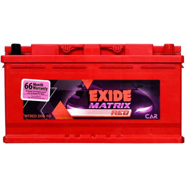 Exide Matrix Red MTREDDIN90